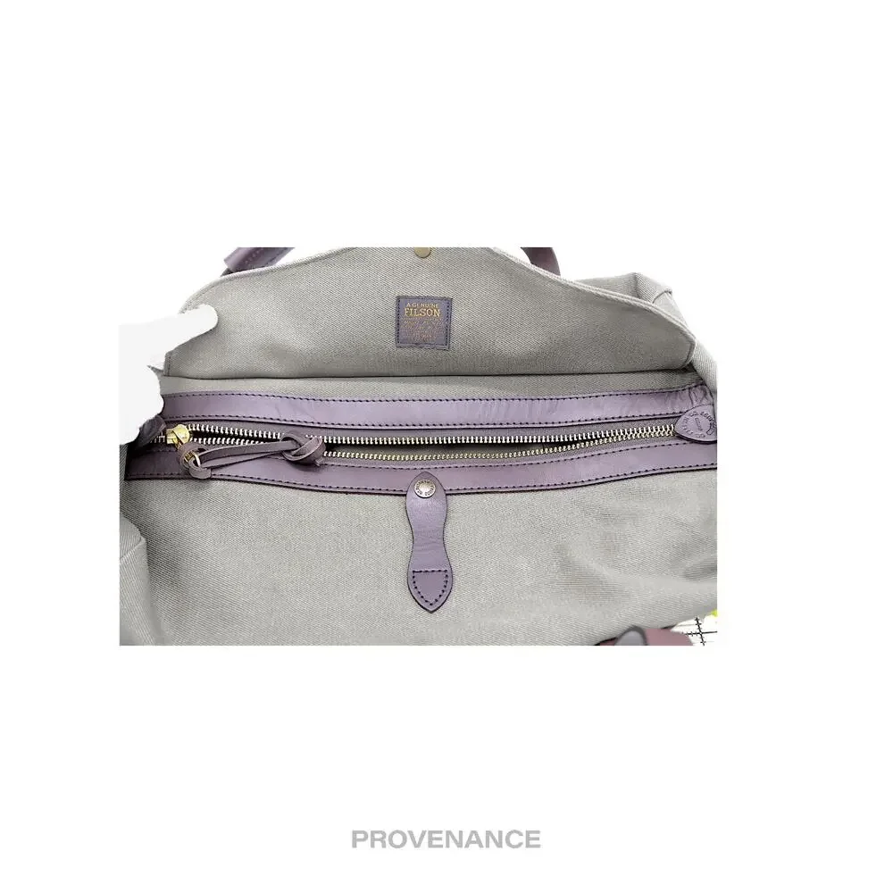 ๐ด BNWT Filson Rugged Twill Small Weekend Duffel Bag - Otter - Picture 6 of 13